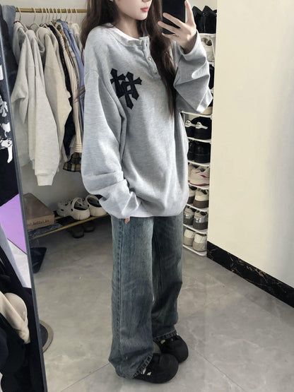 ワッフルヘンリーネックTシャツ TK0459