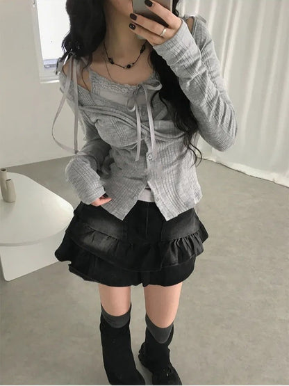 オフショルダートップス TK0473