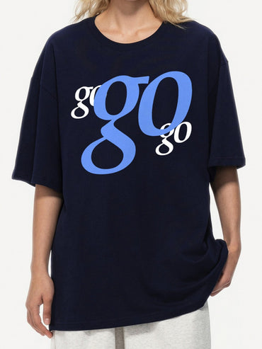 ルーズフィットロゴTシャツ TK0487