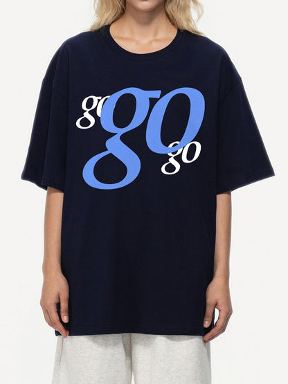 ルーズフィットロゴTシャツ TK0487