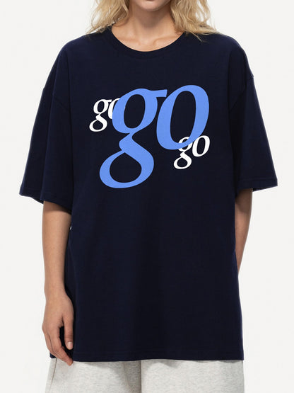 ルーズフィットロゴTシャツ TK0487