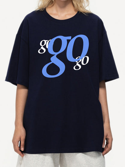 ルーズフィットロゴTシャツ TK0487