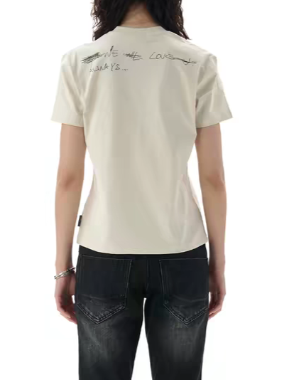ヴィンテージプリントTシャツ TK0488