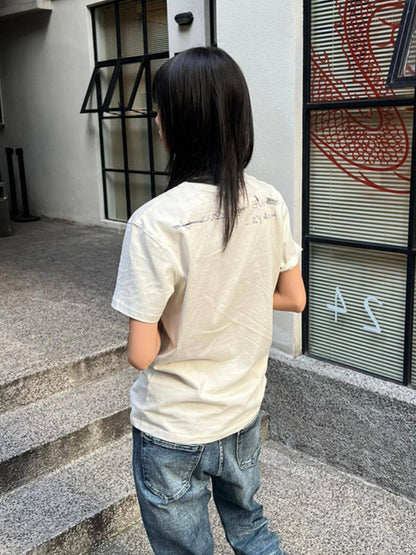 ヴィンテージプリントTシャツ TK0488