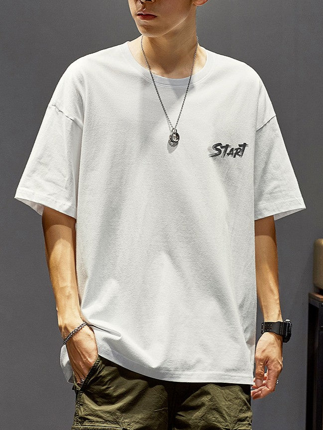 オーバーサイズプリントTシャツ TK0489