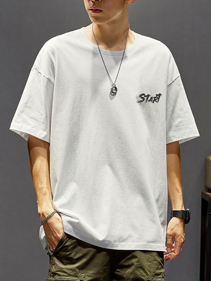 オーバーサイズプリントTシャツ TK0489