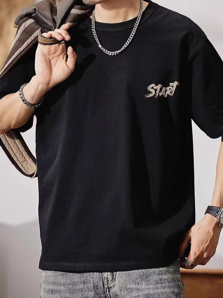 オーバーサイズプリントTシャツ TK0489