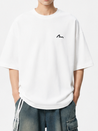 オーバーサイズプリントTシャツ TK0490