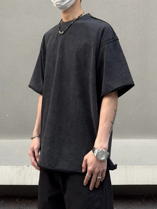 コットンタイダイラウンドネックTシャツ TK0493