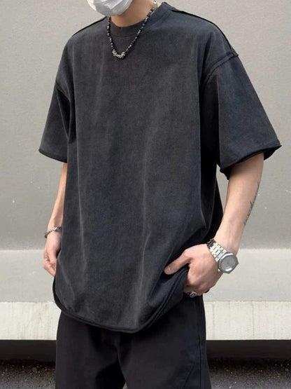 コットンタイダイラウンドネックTシャツ TK0493