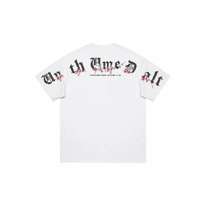 コットンロゴプリントTシャツ TK0507