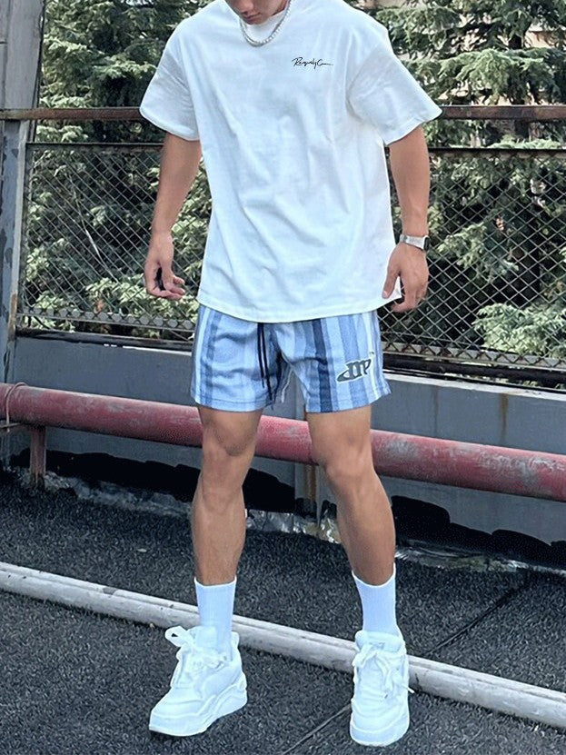 ストリートコットンロゴプリントTシャツ TK0509