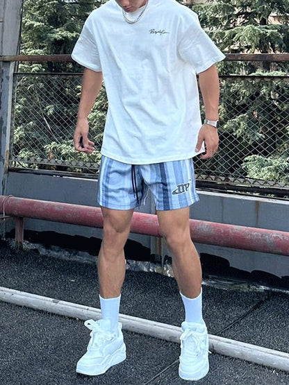 ストリートコットンロゴプリントTシャツ TK0509