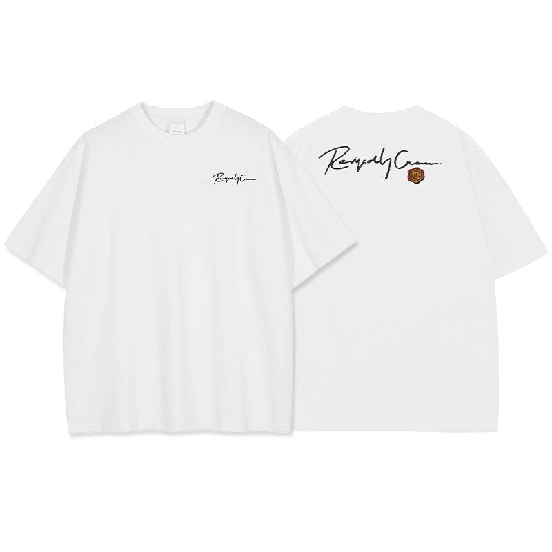 ストリートコットンロゴプリントTシャツ TK0509