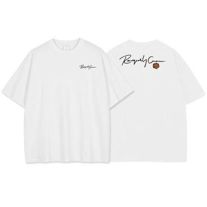 ストリートコットンロゴプリントTシャツ TK0509