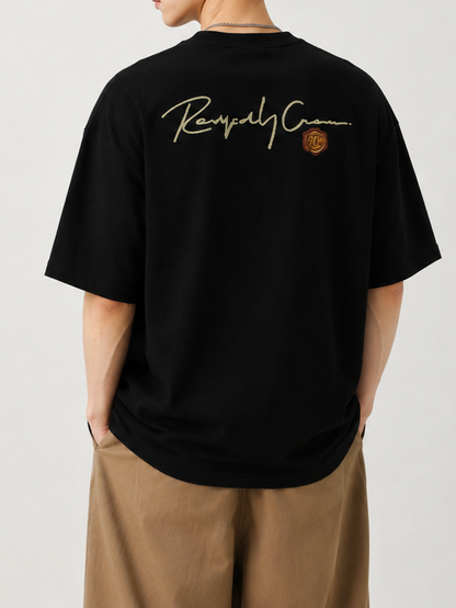 ストリートコットンロゴプリントTシャツ TK0509