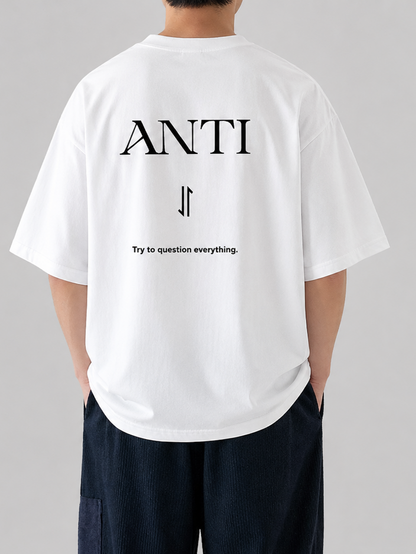 コットンロゴプリントTシャツ TK0511