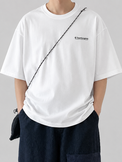 コットンロゴプリントTシャツ TK0511