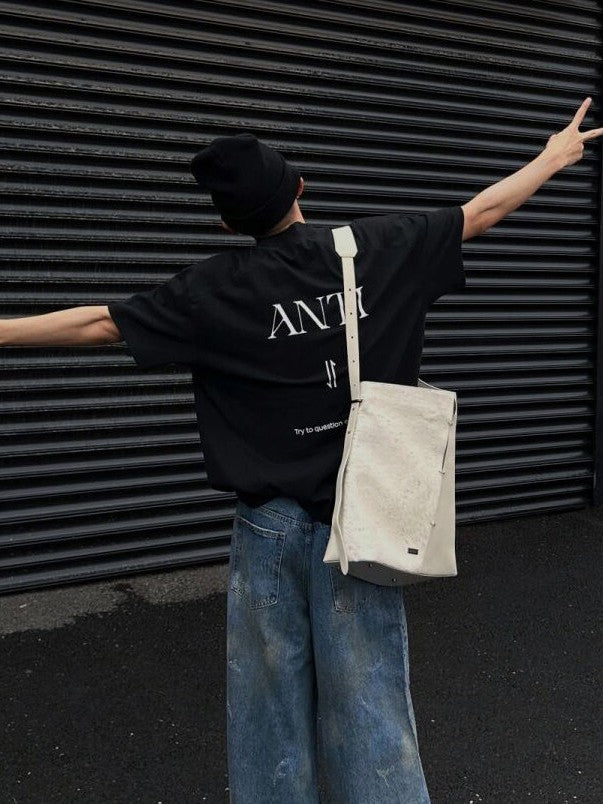 コットンロゴプリントTシャツ TK0511
