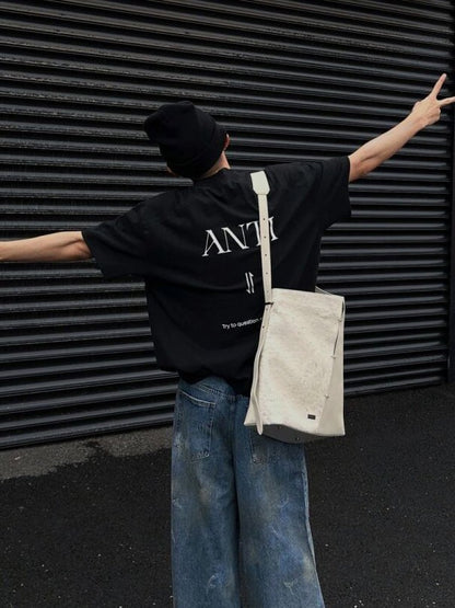 コットンロゴプリントTシャツ TK0511