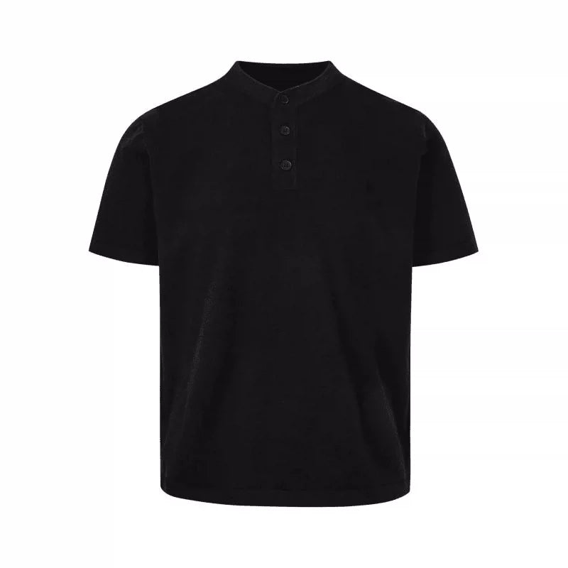 ニットヘンリーネックTシャツ TK0536