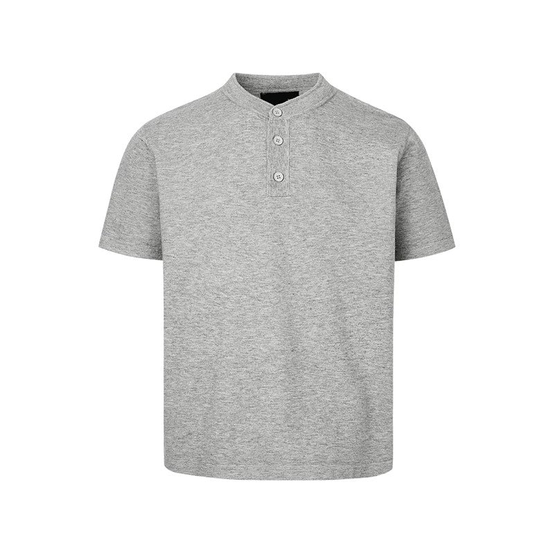 ニットヘンリーネックTシャツ TK0536
