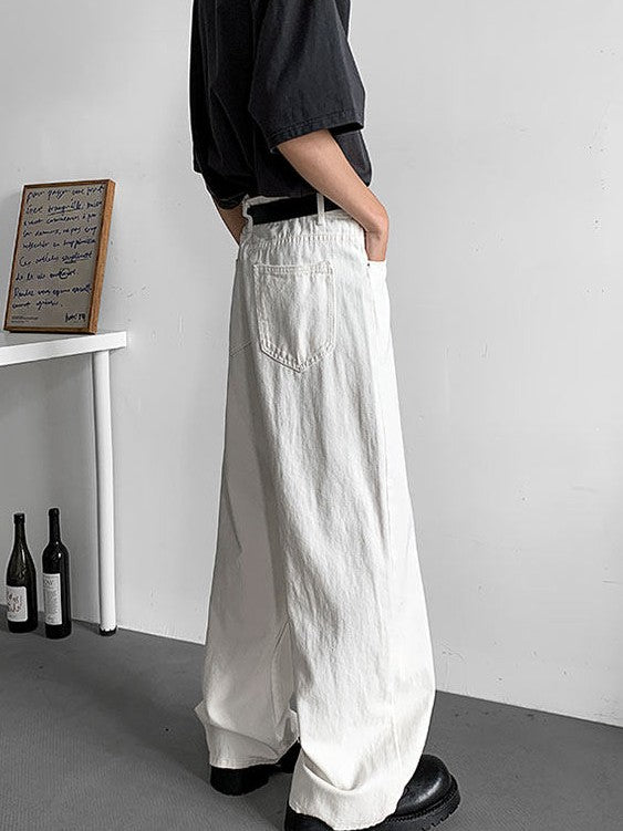 ルーズストレートデニムパンツ TK0545