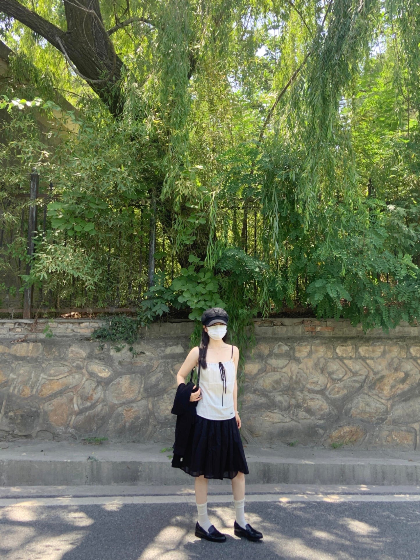 レイヤードリブキャミソールセット TK0597