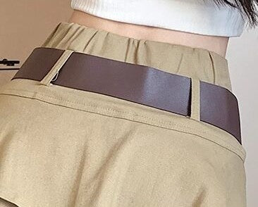 ベルト付きフリルショートパンツ TK0632