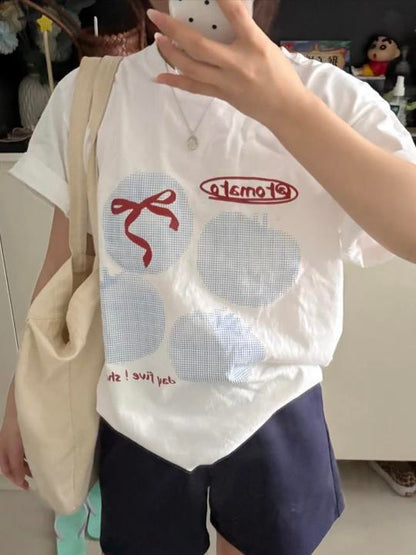 フルーツプリントTシャツ TT002