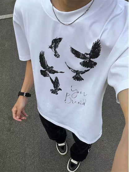 コットンプリントTシャツ TT003