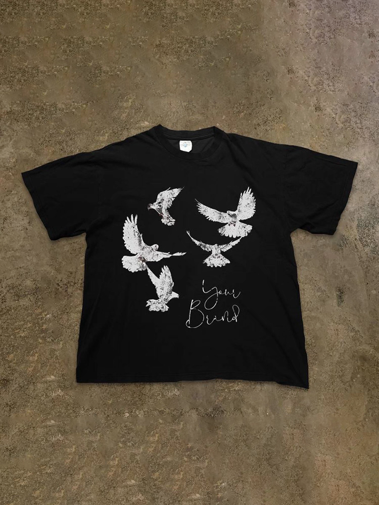 コットンプリントTシャツ TT003