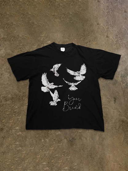 コットンプリントTシャツ TT003