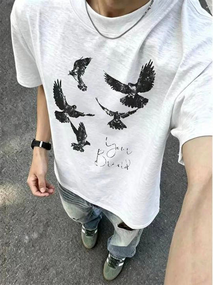 コットンプリントTシャツ TT003