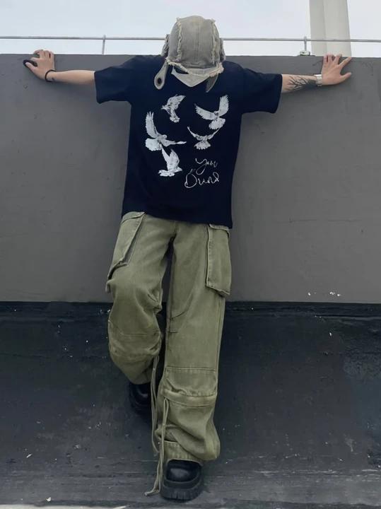コットンプリントTシャツ TT003