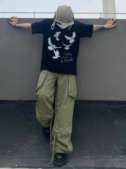 コットンプリントTシャツ TT003