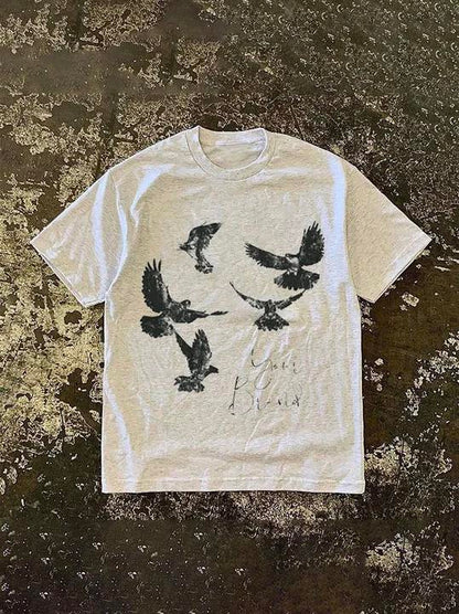 コットンプリントTシャツ TT003