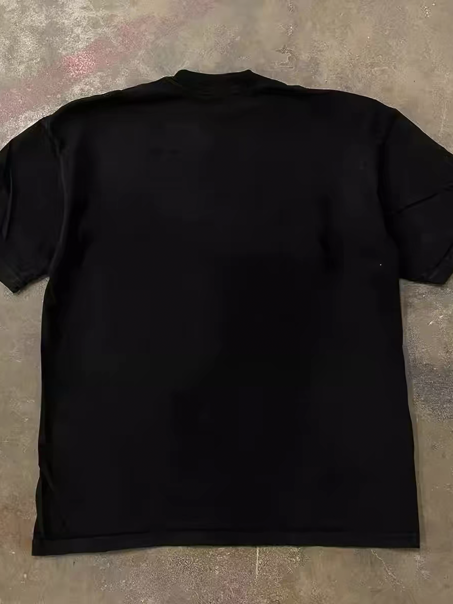 バンドンプリントTシャツ TT004