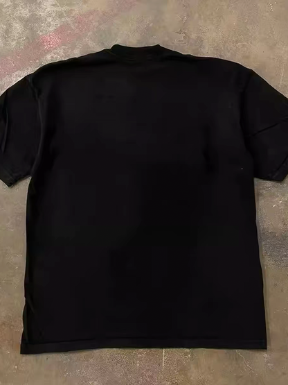 バンドンプリントTシャツ TT004