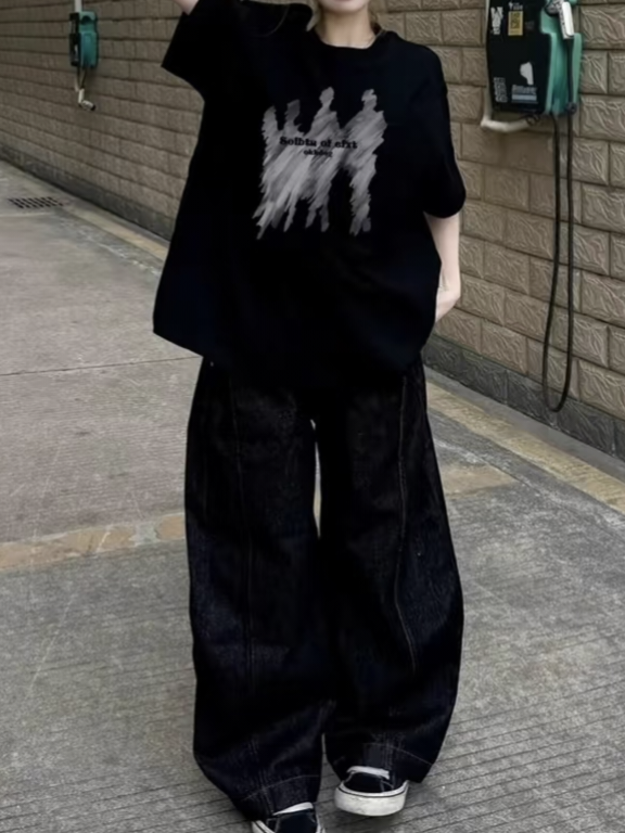 ストリートプリントTシャツ TT005