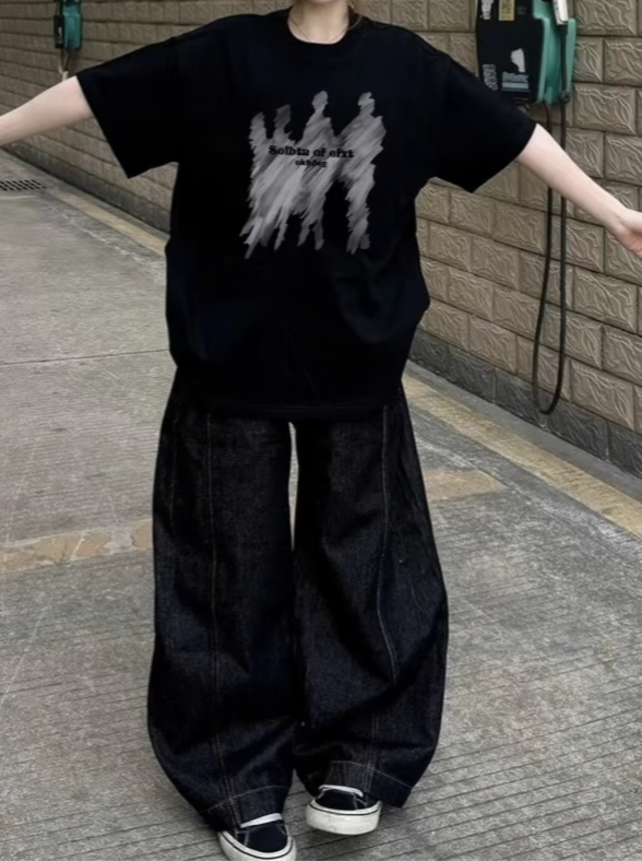 ストリートプリントTシャツ TT005