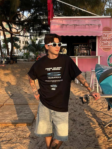 「限定セール」アメカジ ストリートTシャツ ZB060