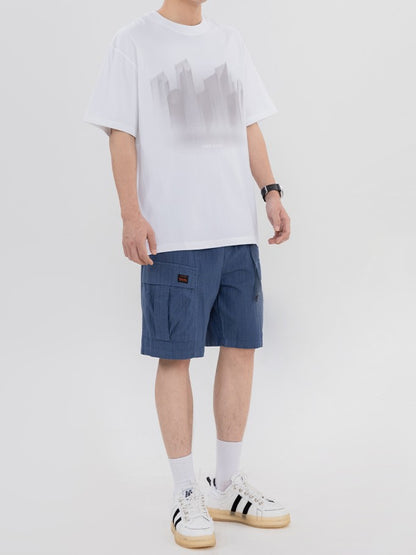 ルーズフィットプリントTシャツ ZB061