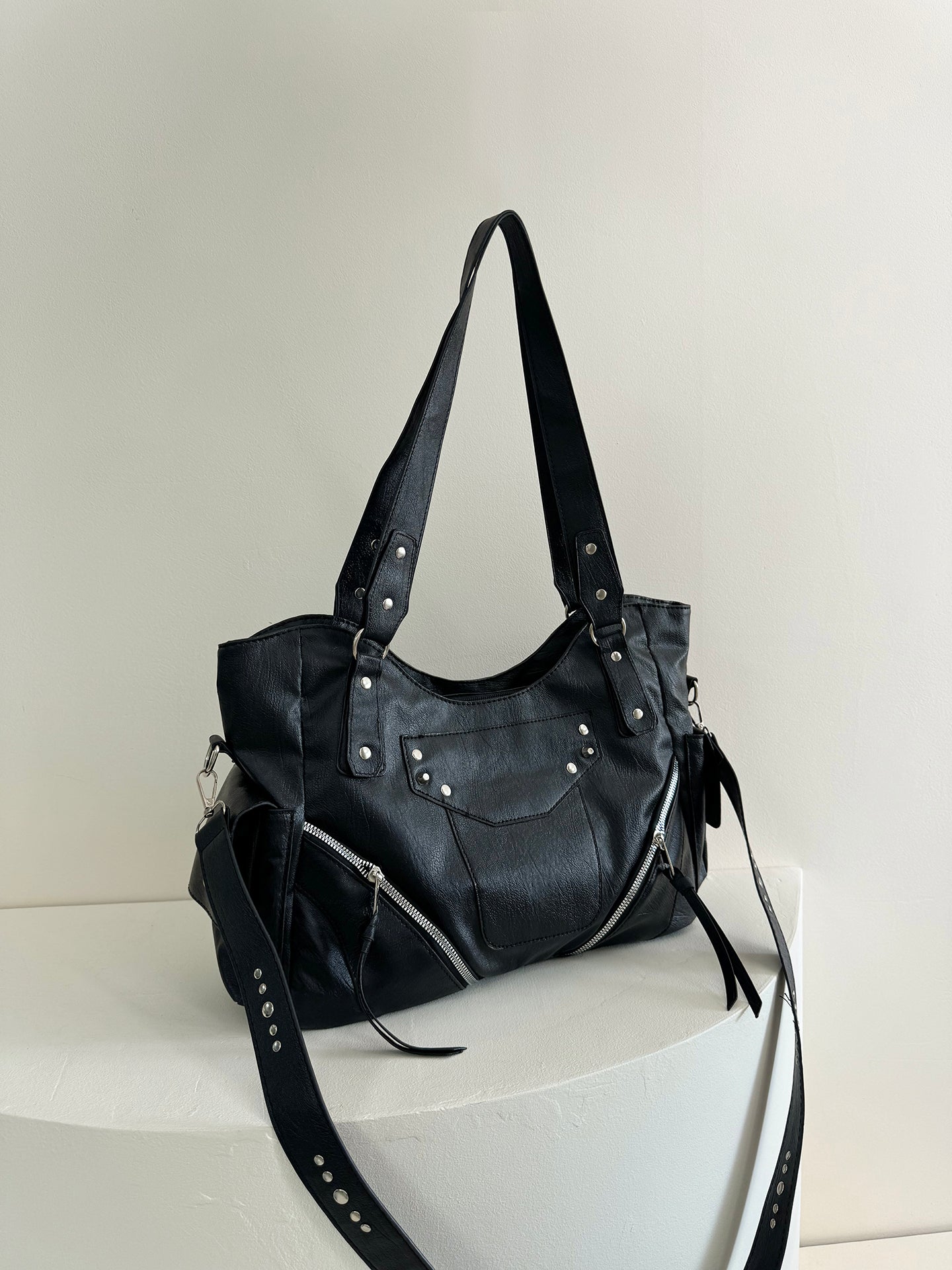 ブラックトートバッグ BB009