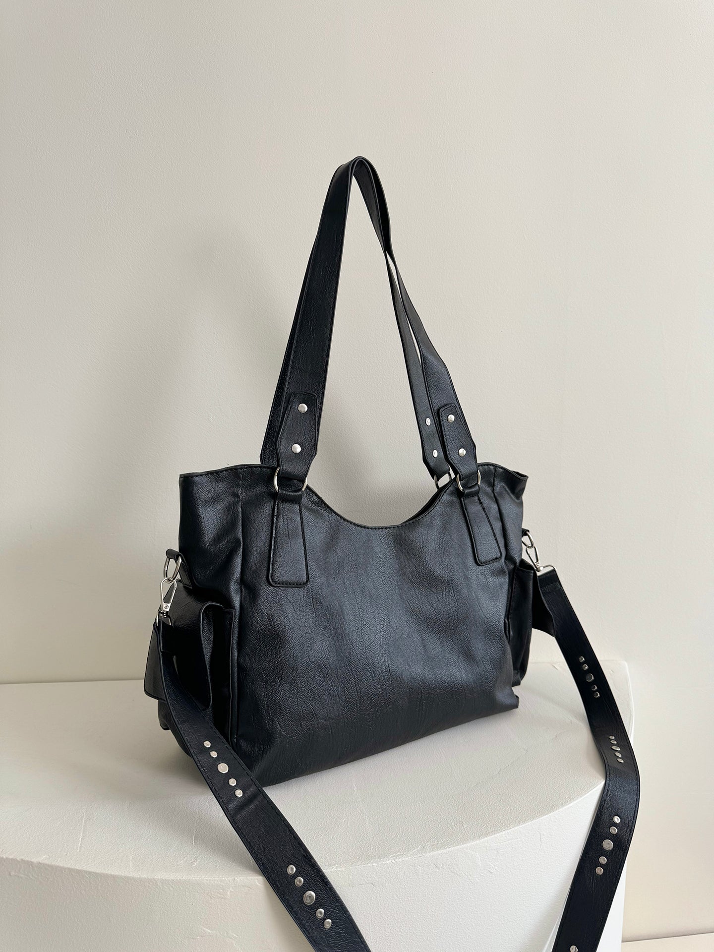 ブラックトートバッグ BB009