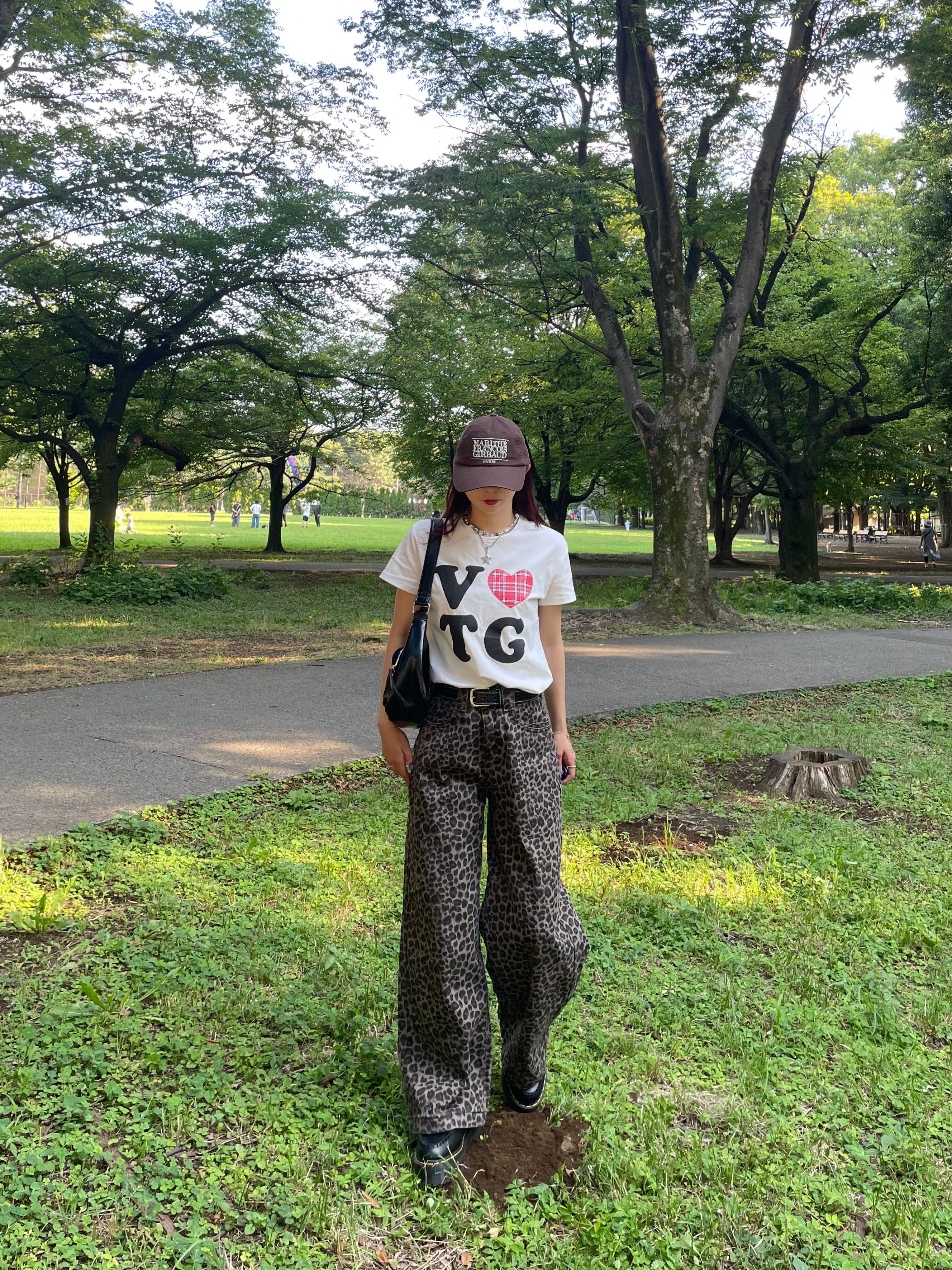 ヴィヴィアンウエストウッド ヒョウ柄 ショートパンツ　M デニム レディース ジーンズ 豹柄ハイウエストデニムショート ショート