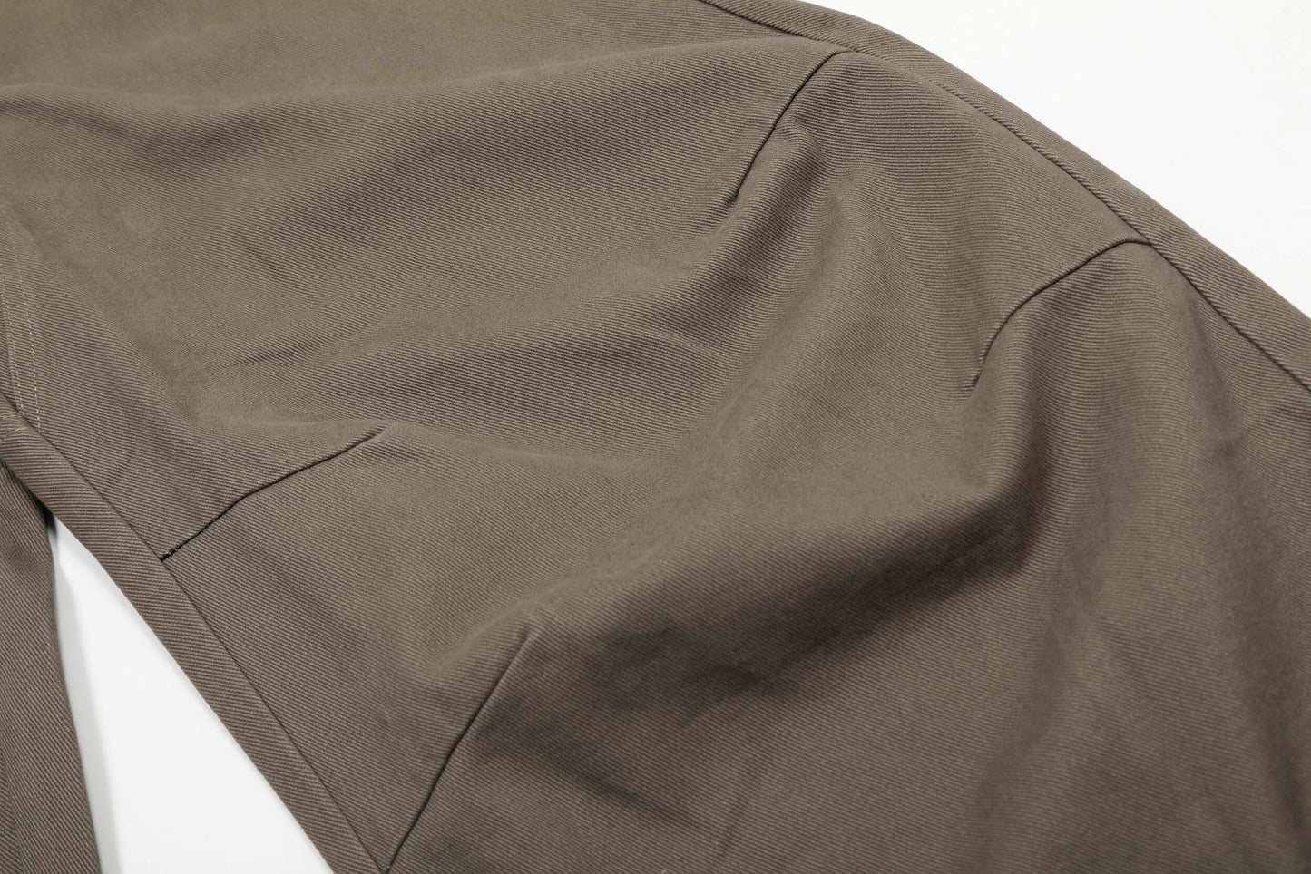 ブラウンカーブデザインワイドパンツ TK0214