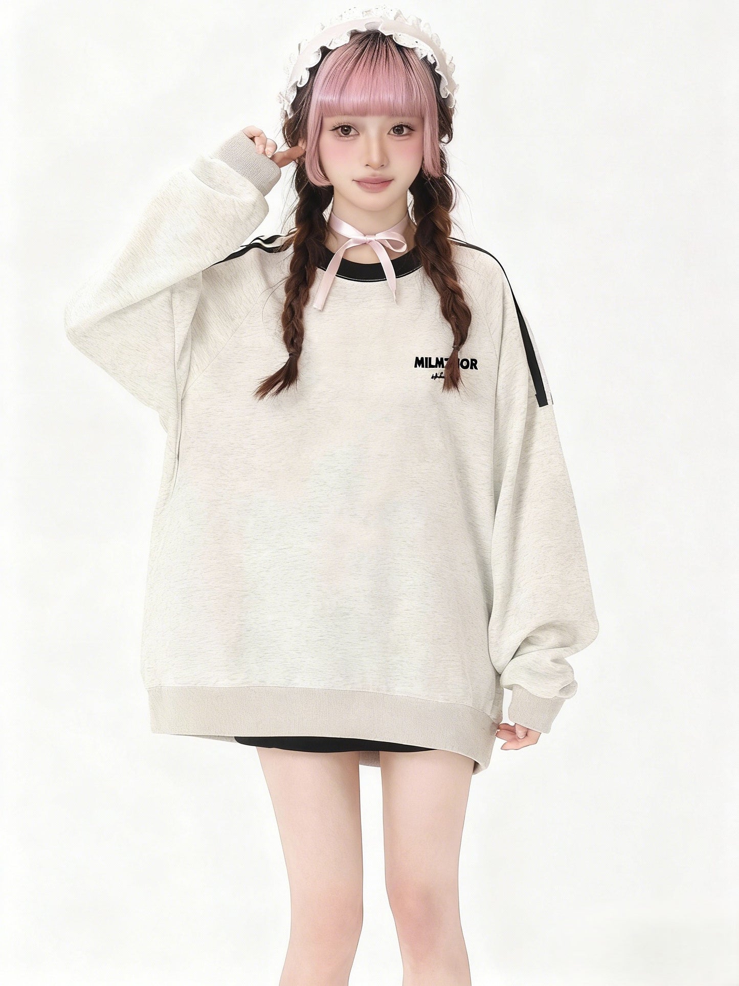 スウェットクルーネックシャツ TK0284