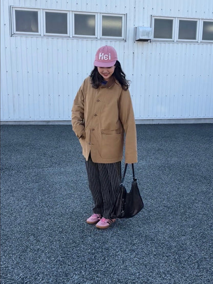 「aino__nk8」ストライプワイドパンツ TK0203