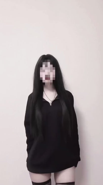 ハーフハイネックジップジャケット TK0283